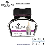 Diplomat Purple Ink Bottle, 30ml by Lanier Pens, lanierpens, lanierpens.com, wndpens, WOOD N DREAMS, Pensbylanier