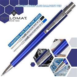 Diplomat Magnum Ball Point Pen - Indigo Blue