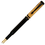 Classic Fountain Pen - Two Tone Blacwood by Lanier Pens, lanierpens, lanierpens.com, wndpens, WOOD N DREAMS, Pensbylanier