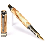 Elite Fountain Pen - Olivewood by Lanier Pens, lanierpens, lanierpens.com, wndpens, WOOD N DREAMS, Pensbylanier