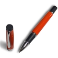 Budget Friendly Gripper Rollerball Pen Orange Gloss with Anti Slip Grip Lanier Pens