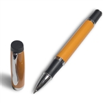 Budget Friendly Gripper Rollerball Pen Yellow Gloss with Anti Slip Grip Lanier Pens