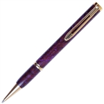 Longwood Twist Pen - Purple Box Elder by Lanier Pens, lanierpens, lanierpens.com, wndpens, WOOD N DREAMS, Pensbylanier