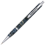 Longwood Pencil - Blue Box Elder by Lanier Pens, lanierpens, lanierpens.com, wndpens, WOOD N DREAMS, Pensbylanier