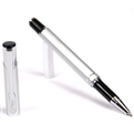 Budget Friendly JJ Rollerball Pen - Silver with Medium Tip Point By Lanier Pens