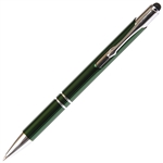 Budget Friendly Stylus JJ Ballpoint Pen - Green with Medium Tip Point By Lanier Pens