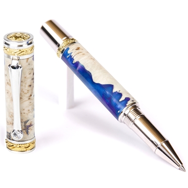 Majestic Rollerball Pen - Cancun by Lanier Pens, lanierpens, lanierpens.com, wndpens, WOOD N DREAMS, Pensbylanier