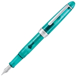 Monteverde Monza 3 Set Crystal Clear Fountain Pen - Teal (MV36831) By Lanier Pens