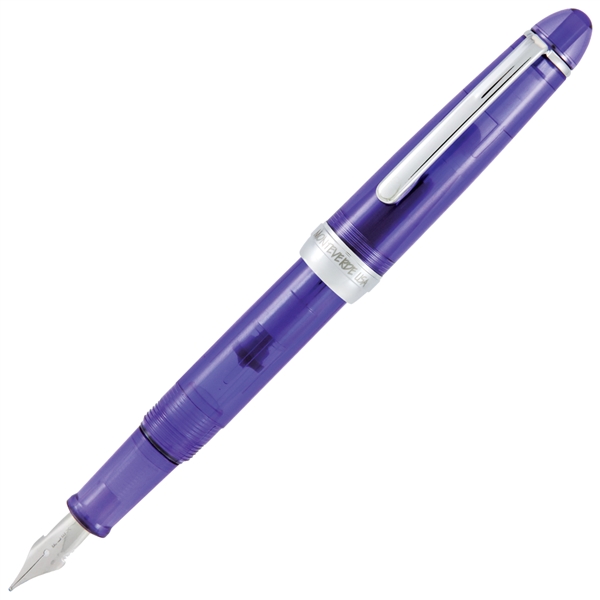 Monteverde Monza 3 Set Crystal Clear Fountain Pen - Purple (MV36832) By Lanier Pens