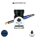 Monteverde G309BA 30 ml Core Fountain Pen Ink Bottle- Black ASH