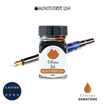 Monteverde G309CI 30 ml Gemstone Fountain Pen Ink Bottle- Citrine