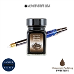 Monteverde G309CO 30 ml Sweet Life Fountain Pen Ink Bottle- Chocolate Pudding