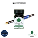 Monteverde G309CT 30 ml Core Fountain Pen Ink Bottle- California Teal