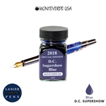 Monteverde G309DC 30 ml Fountain Pen Ink Bottle DC Supershow 2018 Blue