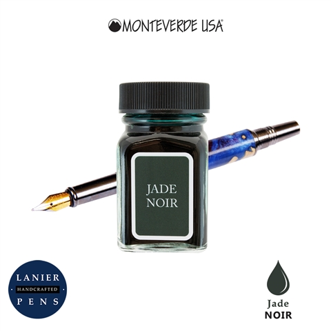 Monteverde G309JN 30 ml Noir Fountain Pen Ink Bottle- Jade Noir