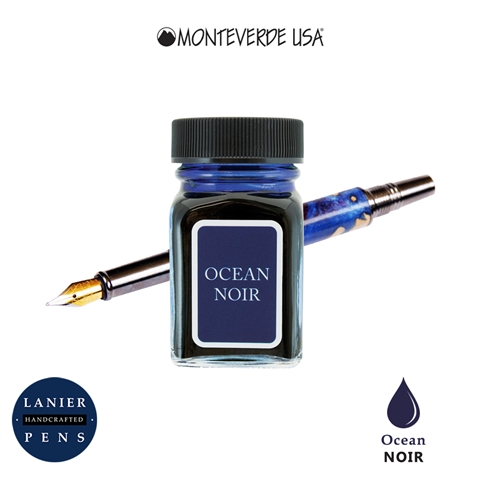 Monteverde G309ON 30 ml Noir Fountain Pen Ink Bottle- Ocean Noir