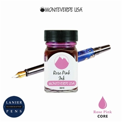 Monteverde G309RP 30 ml Core Fountain Pen Ink Bottle- Rose Pink