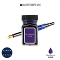 Monteverde G309UN 30 ml Noir Fountain Pen Ink Bottle- Mulberry Noir