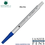 Monteverde Rollerball S22 Paste Ink Refill Compatible with most Sheaffer Style Rollerball Pens - Blue (Fine Tip 0.6mm) - Wood N Dreams