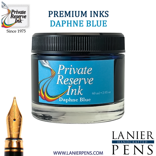 Private Reserve Ink Bottle 60ml - Daphne Blue (PR17009)