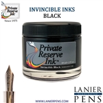 Private Reserve Ink Bottle 60ml - Invincible Ink Permanent Black (PR17037)