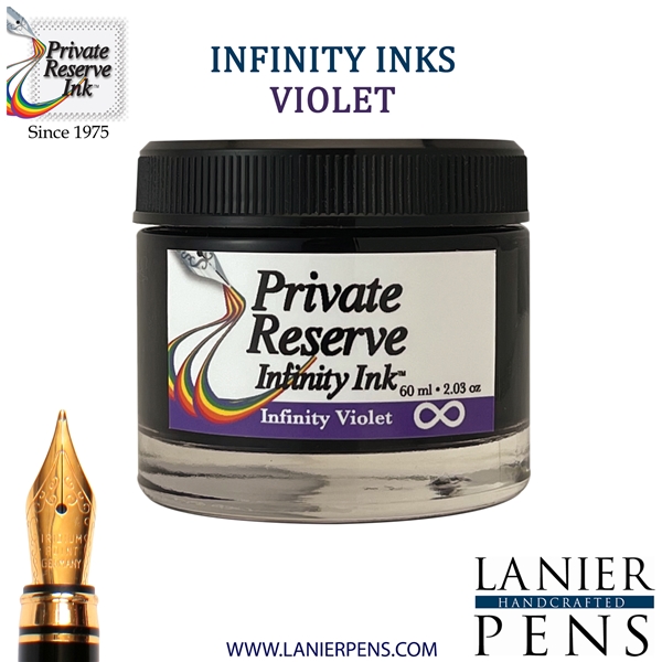 Private Reserve Ink Bottle 60ml - Infinity Violet (with ECO formula), PR17056
