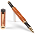 Classic Rollerball Pen - Afzilia Snakeskin by Lanier Pens, lanierpens, lanierpens.com, wndpens, WOOD N DREAMS, Pensbylanier