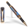 Classic Rollerball Pen - Turquoise Pine Cone by Lanier Pens, lanierpens, lanierpens.com, wndpens, WOOD N DREAMS, Pensbylanier