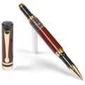 Classic Rollerball Pen - Cocobolo with Black Box Elder by Lanier Pens, lanierpens, lanierpens.com, wndpens, WOOD N DREAMS, Pensbylanier