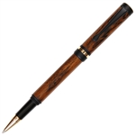 Classic Rollerball Pen - Bocote by Lanier Pens, lanierpens, lanierpens.com, wndpens, WOOD N DREAMS, Pensbylanier