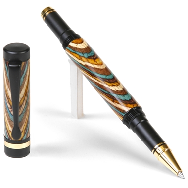 Classic Rollerball Pen - Southwest Color Grain by Lanier Pens, lanierpens, lanierpens.com, wndpens, WOOD N DREAMS, Pensbylanier