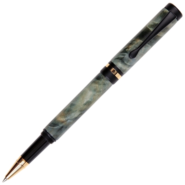 Classic Rollerball Pen - Teal Maple Burl by Lanier Pens, lanierpens, lanierpens.com, wndpens, WOOD N DREAMS, Pensbylanier