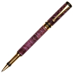 Classic Elite Rollerball Pen - Purple Box Elder by Lanier Pens, lanierpens, lanierpens.com, wndpens, WOOD N DREAMS, Pensbylanier