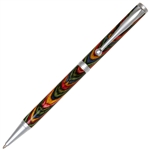 Slimline Twist Pen - Oasis Color Grain by Lanier Pens, lanierpens, lanierpens.com, wndpens, WOOD N DREAMS, Pensbylanier