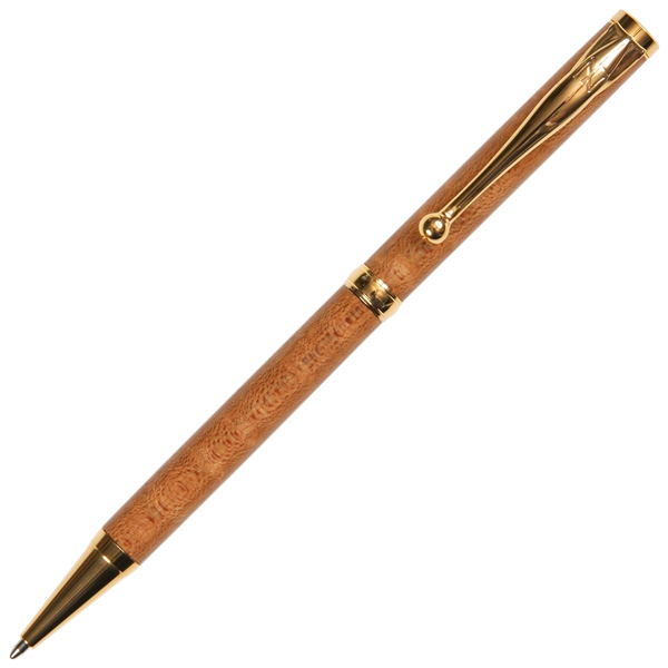 Slimline Twist Pen - Birds Eye Maple by Lanier Pens, lanierpens, lanierpens.com, wndpens, WOOD N DREAMS, Pensbylanier