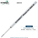 Schmidt 4889 MegaLine Pressurized Refill - Black Ink (Medium Tip 0.7mm) by Lanier Pens, Wood N Dreams