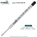 3 Pack - Schmidt 9000 easyFLOW Ballpoint Refill- Black Ink (Medium Tip 0.7mm) by Lanier Pens, Wood N Dreams