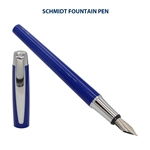 Schmidt Intrinsic Fountain Pen - Blue