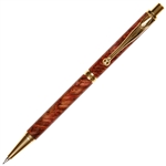 Slimline Pencil - Red Box Elder by Lanier Pens, lanierpens, lanierpens.com, wndpens, WOOD N DREAMS, Pensbylanier