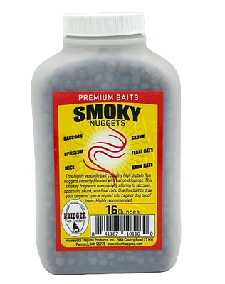 Smoky Nuggets Premium Baits from Bridger Trap Company