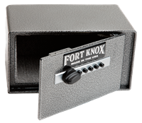 Smaller Fort Knox Auto Pistol Safe for Cars