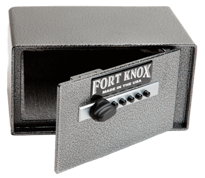 Smaller Fort Knox Auto Pistol Safe for Cars