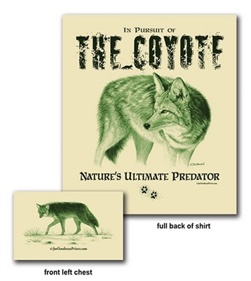 Pursuit of the Coyote Shirt