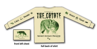 Pursuit of the Coyote Long Sleeve Shirt