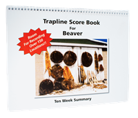 Trapline Score Book for Beaver