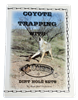 J.C Conner - Coyote Trapping with Dirt Hole Sets Video