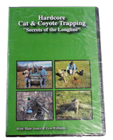 Matt Jones & Len Williams - Hard Core Cat & Coyote Trapping - Secrets of the Longline DVD