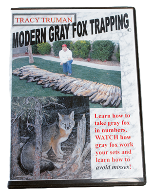 Tracy Truman - Modern Gray Fox Trapping DVD