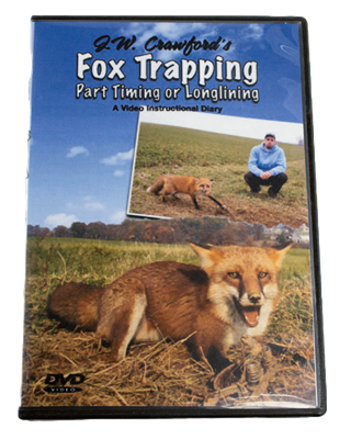 J.W. Crawford - Fox Trapping: Part Timing or Longlining DVD