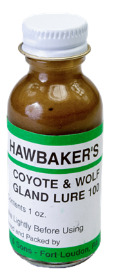 Hawbaker's Coyote & Wolf Gland Lure 100